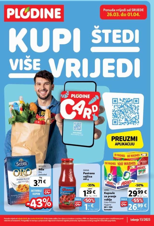 Plodine katalog slika