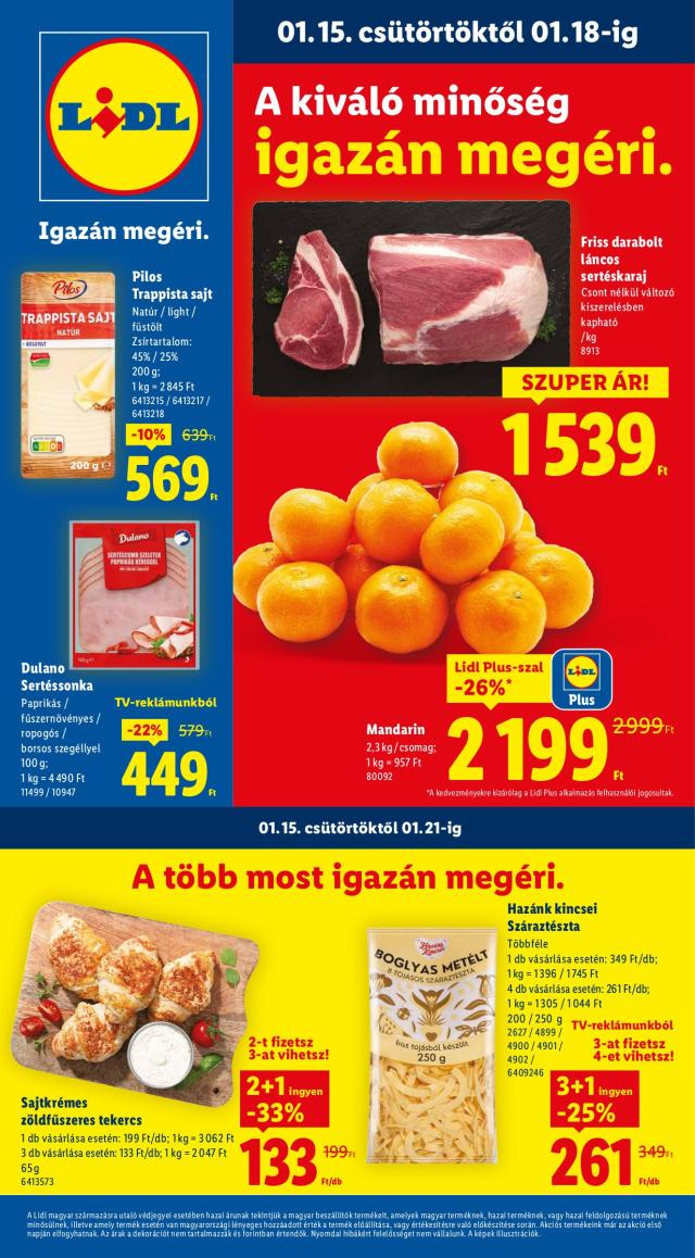 LIDL katalógus