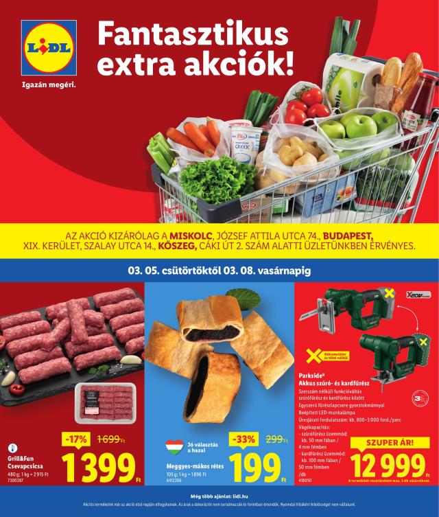 LIDL katalógus