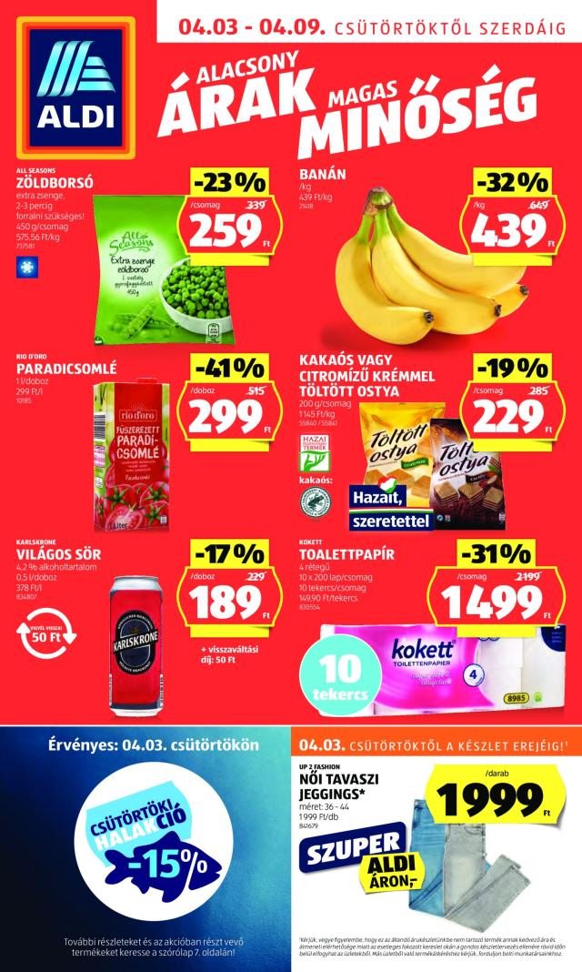 Aldi katalógus