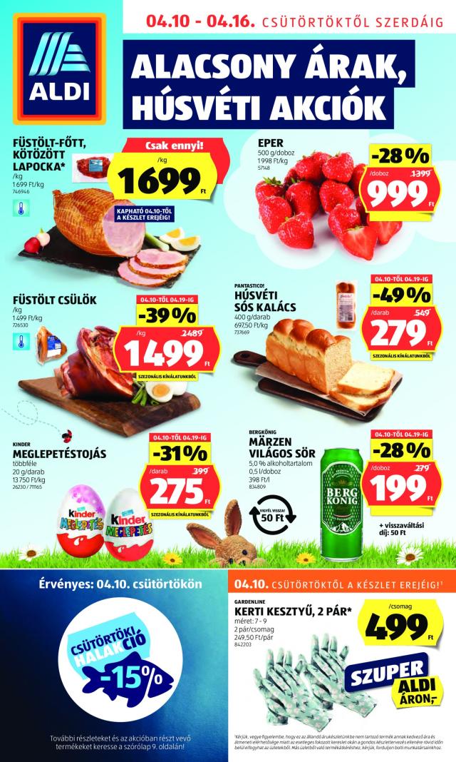 Aldi katalógus