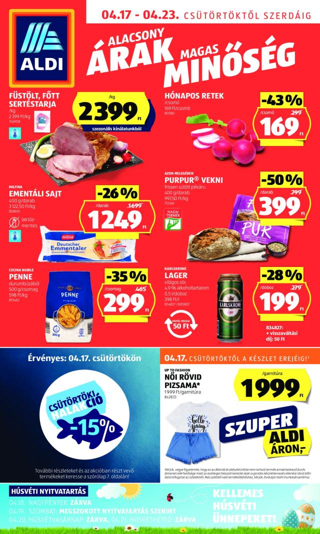 Aldi katalógus