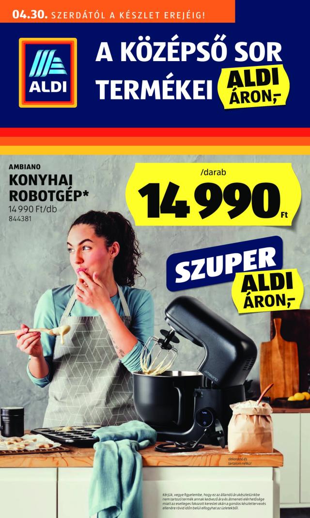 Aldi katalógus