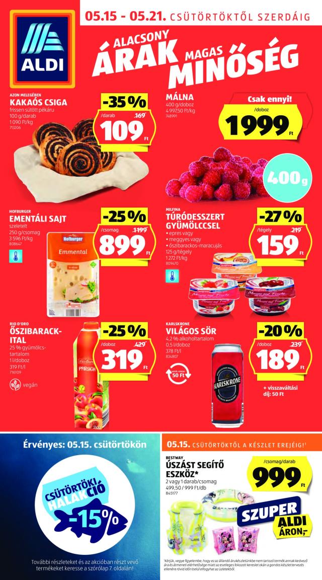 Aldi katalógus