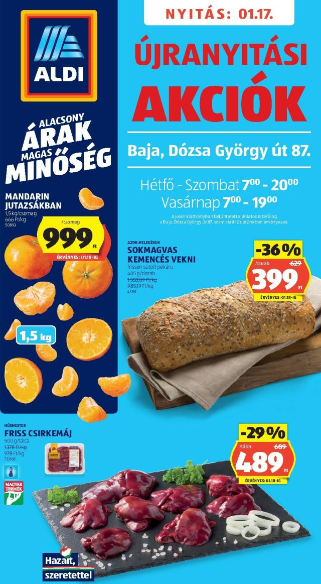 Aldi katalógus