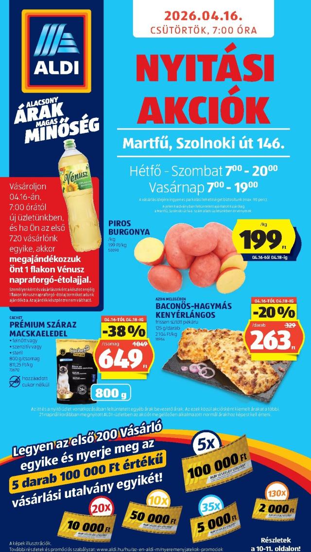 Aldi katalógus