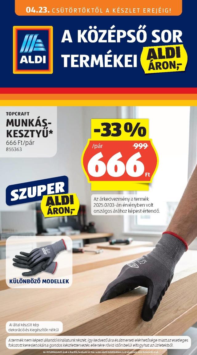 Aldi akciós katalógus