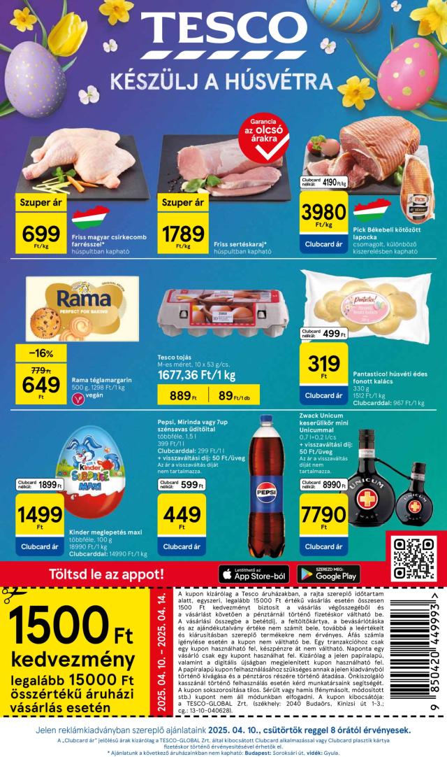 Tesco katalógus