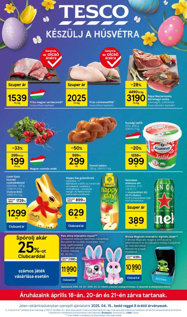 Tesco katalógus
