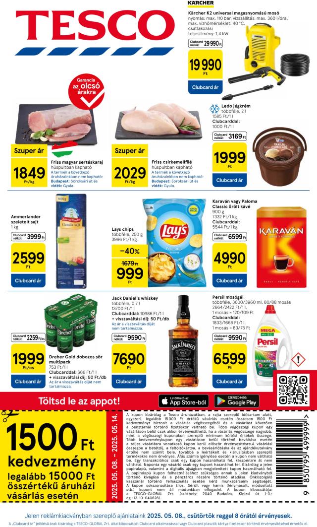 Tesco katalógus