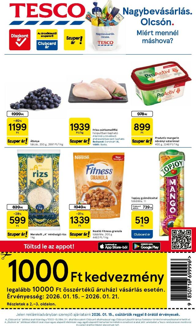 Tesco katalógus