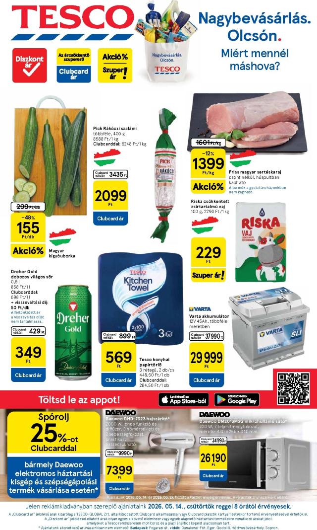 Tesco Katalógus