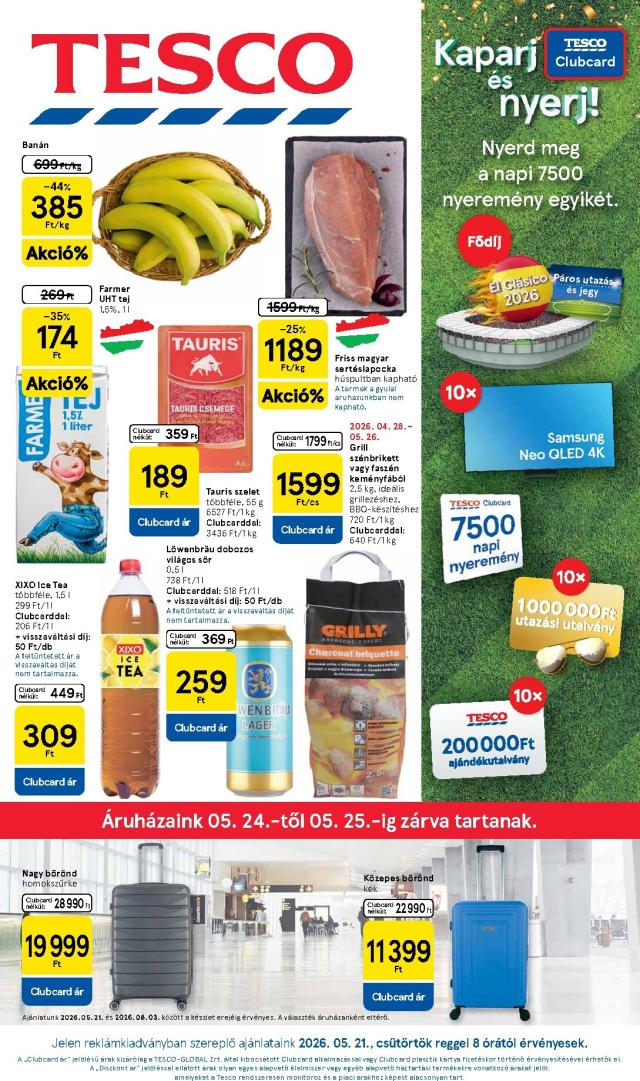 Tesco katalógus kép