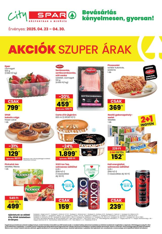 Spar Katalógus