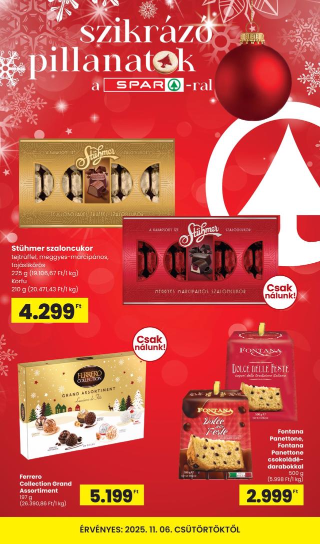 Spar katalógus képe