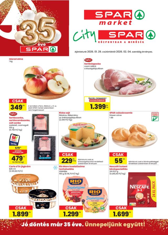 Spar katalógus