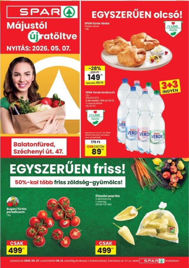 Spar katalógus képe