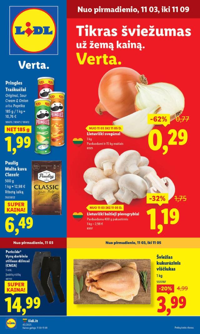 LIDL katalogas