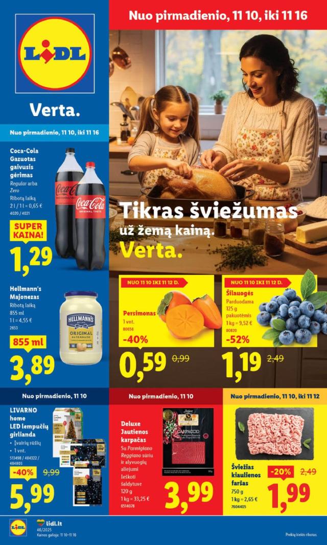 LIDL katalogo vaizdas