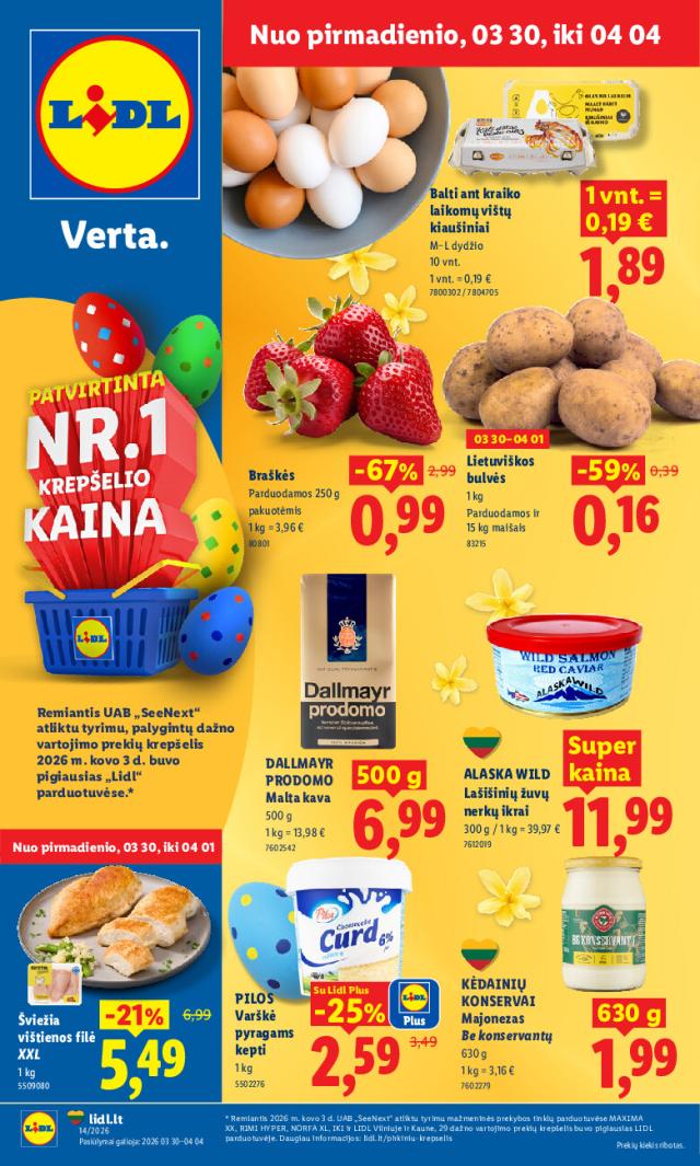 LIDL katalogas