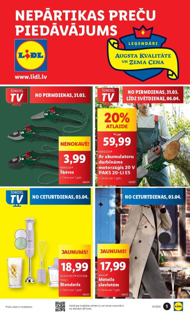 LIDL katalogs