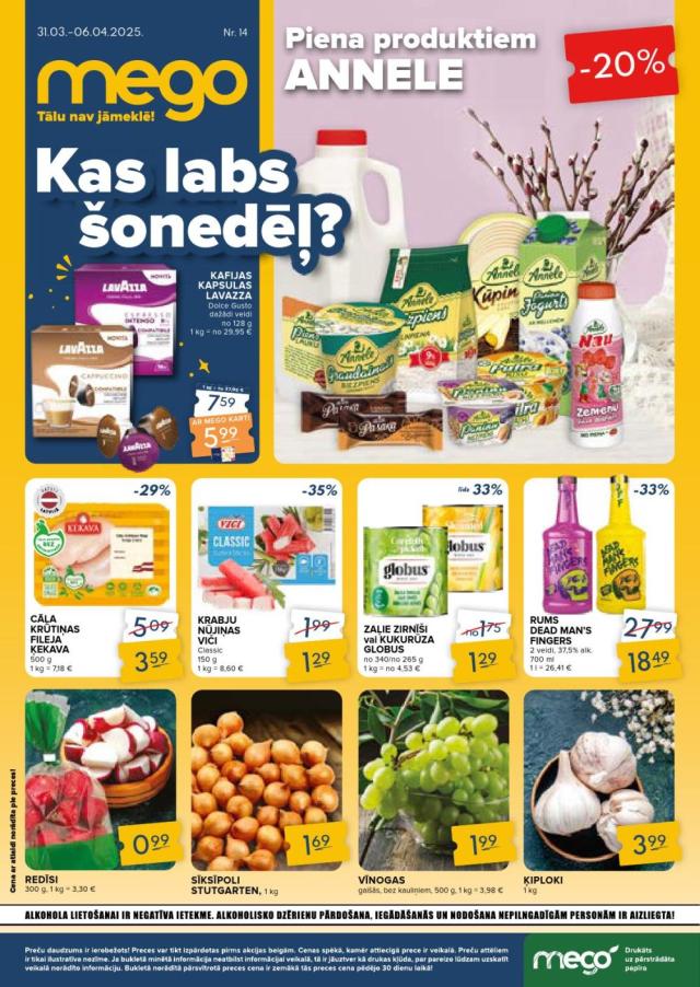 MEGO katalogs