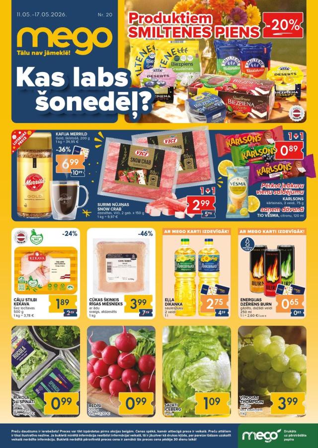 MEGO katalogs