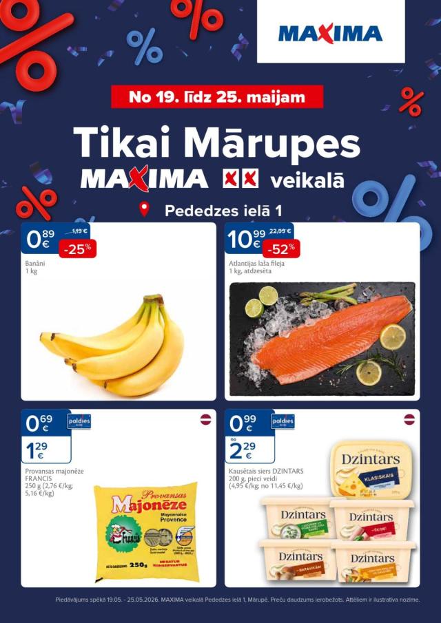 MAXIMA kataloga attēls