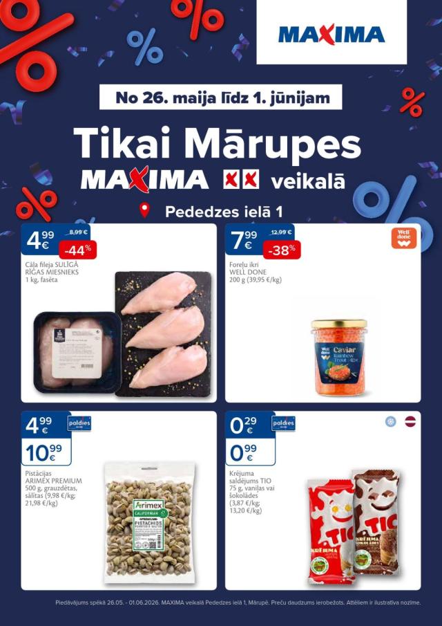 MAXIMA katalogs