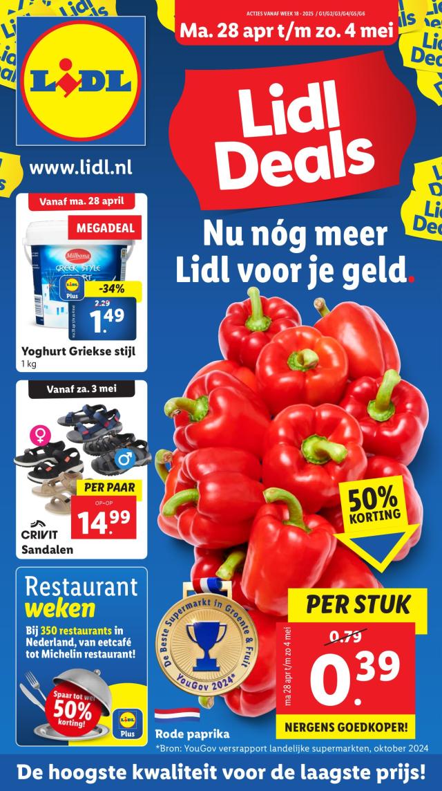 LIDL folder