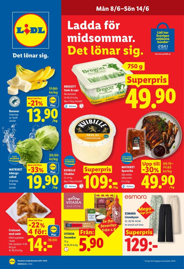 LIDL Erbjudanden