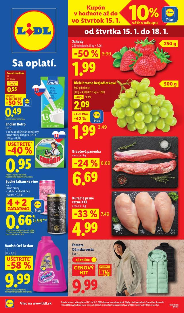 LIDL brožúra