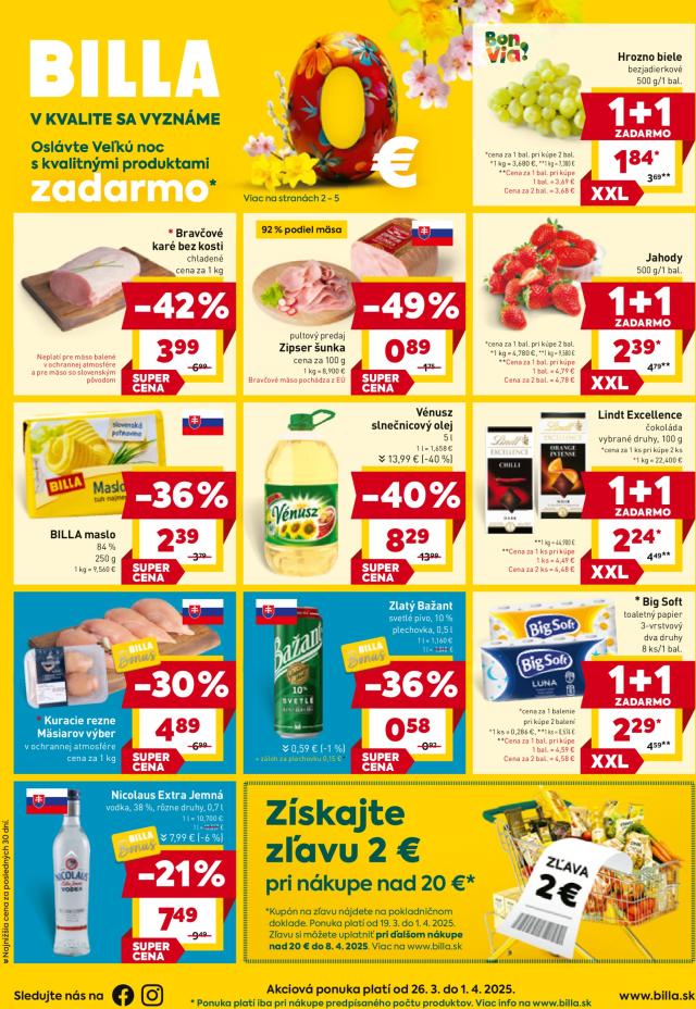 Billa Newsletter