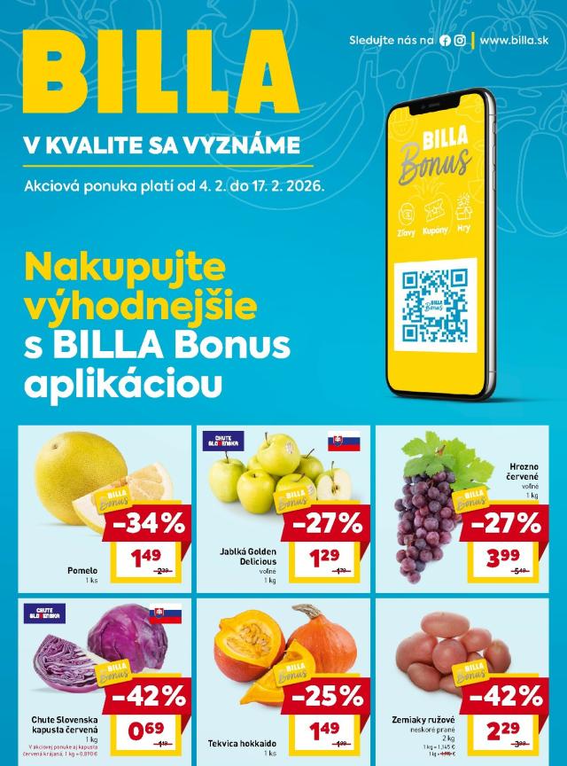 Billa Katalóg
