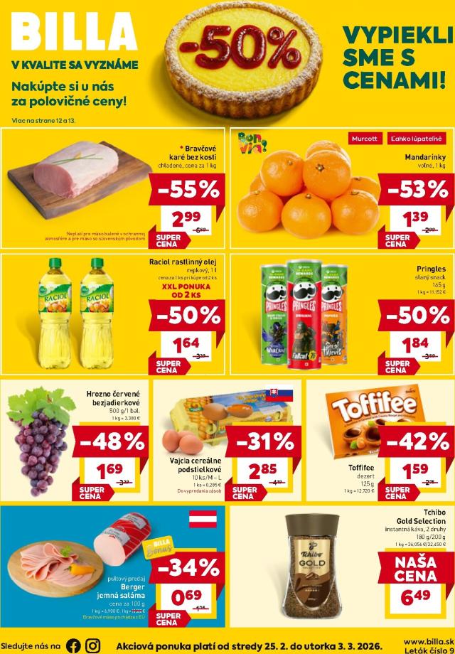 Billa katalog