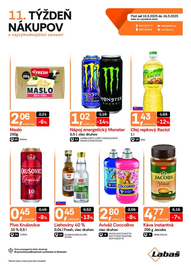 Labaš Katalog
